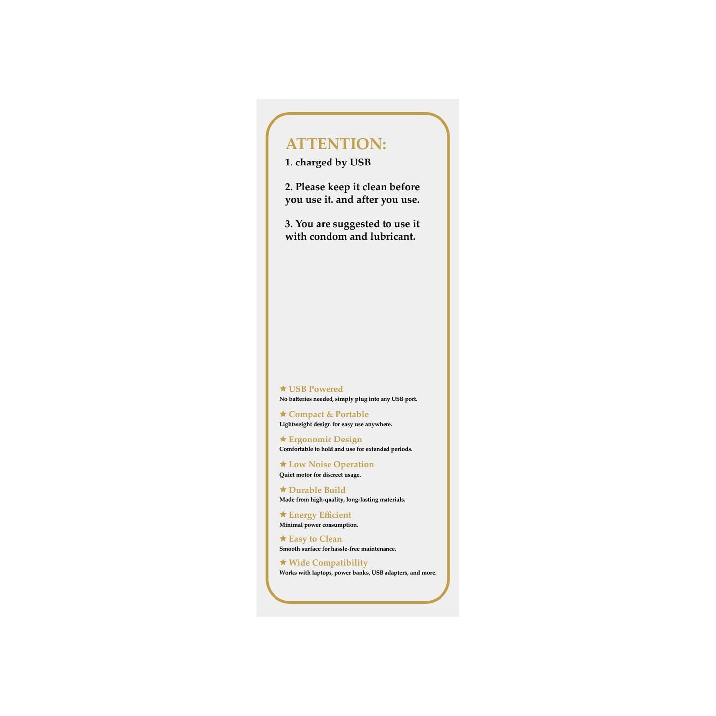 Curl & Crest USB Charging Bullet Massager