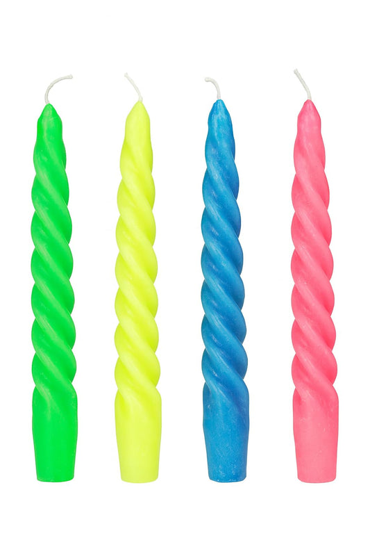 Curl & Crest UV Drip Candles - Skin safe Body art candle